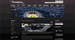 Desktop Screenshot of minicab4you.com